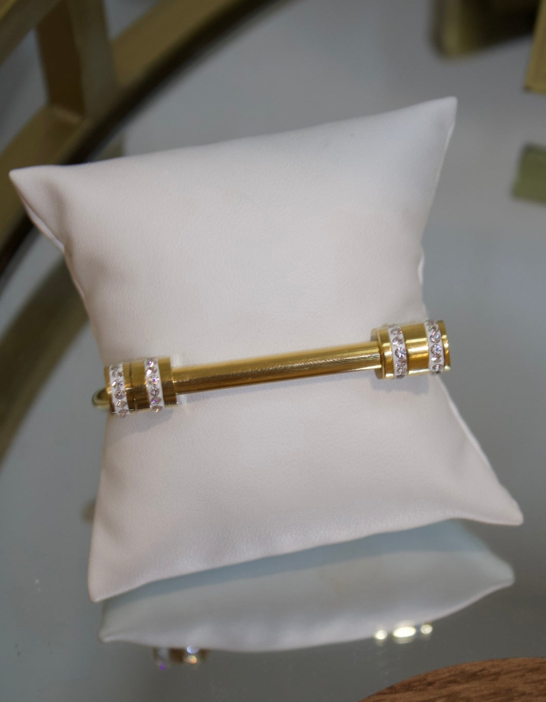 Diamond & Gold Bracelet