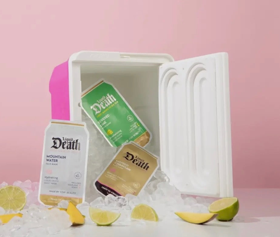 Liquid Death Sheet Mask Set