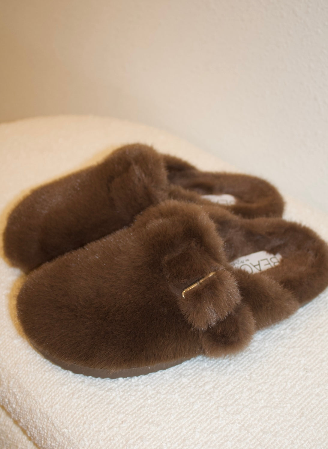 Portland Chocolate Brown Slip On Sandal