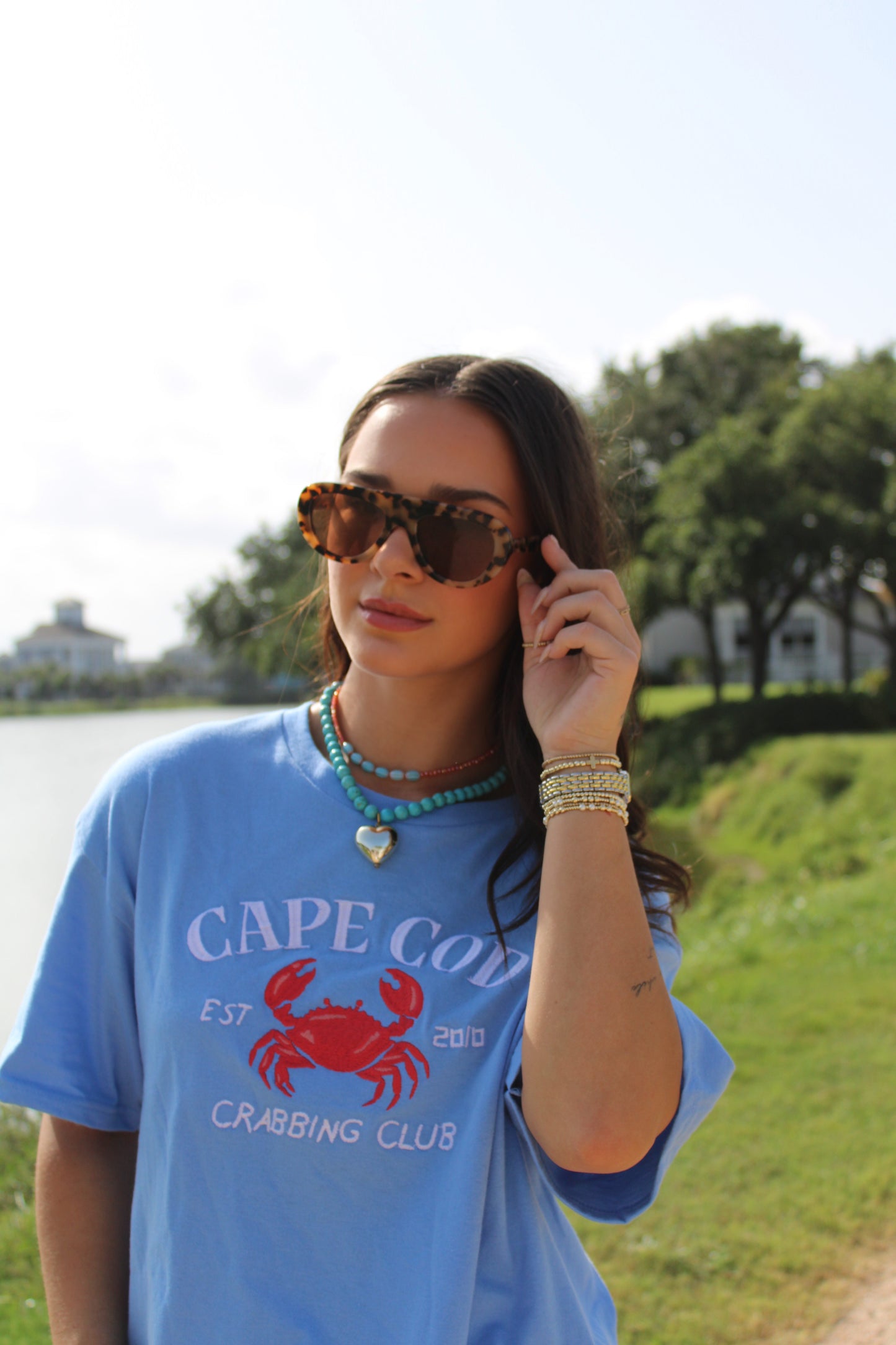 TUCK&CO Coral Current Stacker Necklace