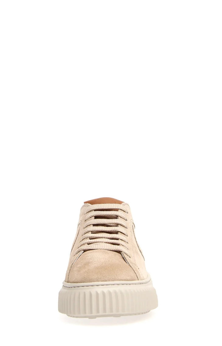 Voile Blanche Beige Suede Lipari Shoe