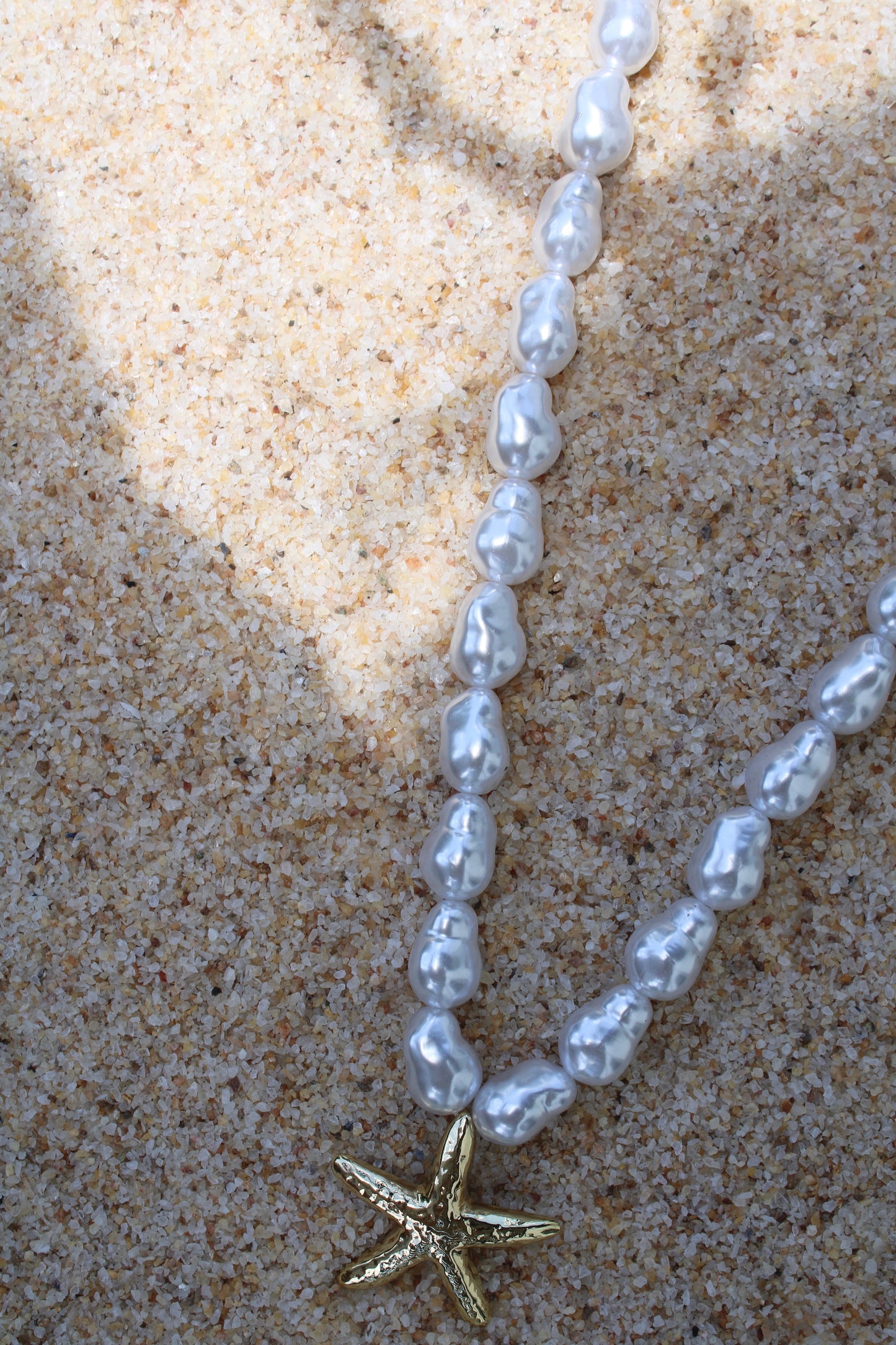 Sea Star Pearl Necklace