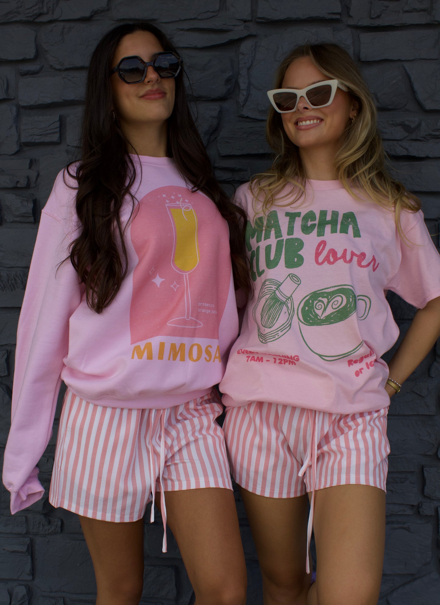 Pink Mimosa Sweatshirt