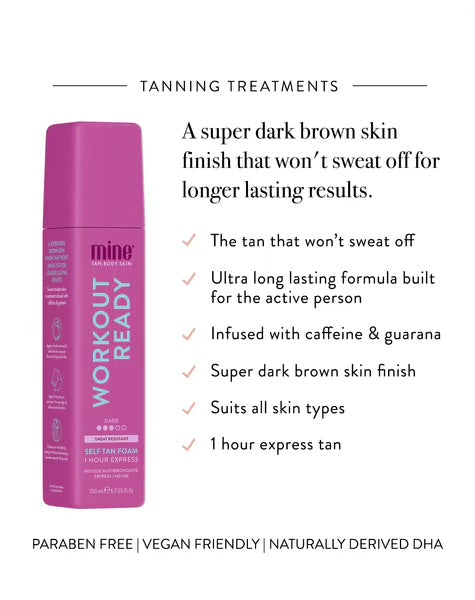 Workout Self Tan Foam