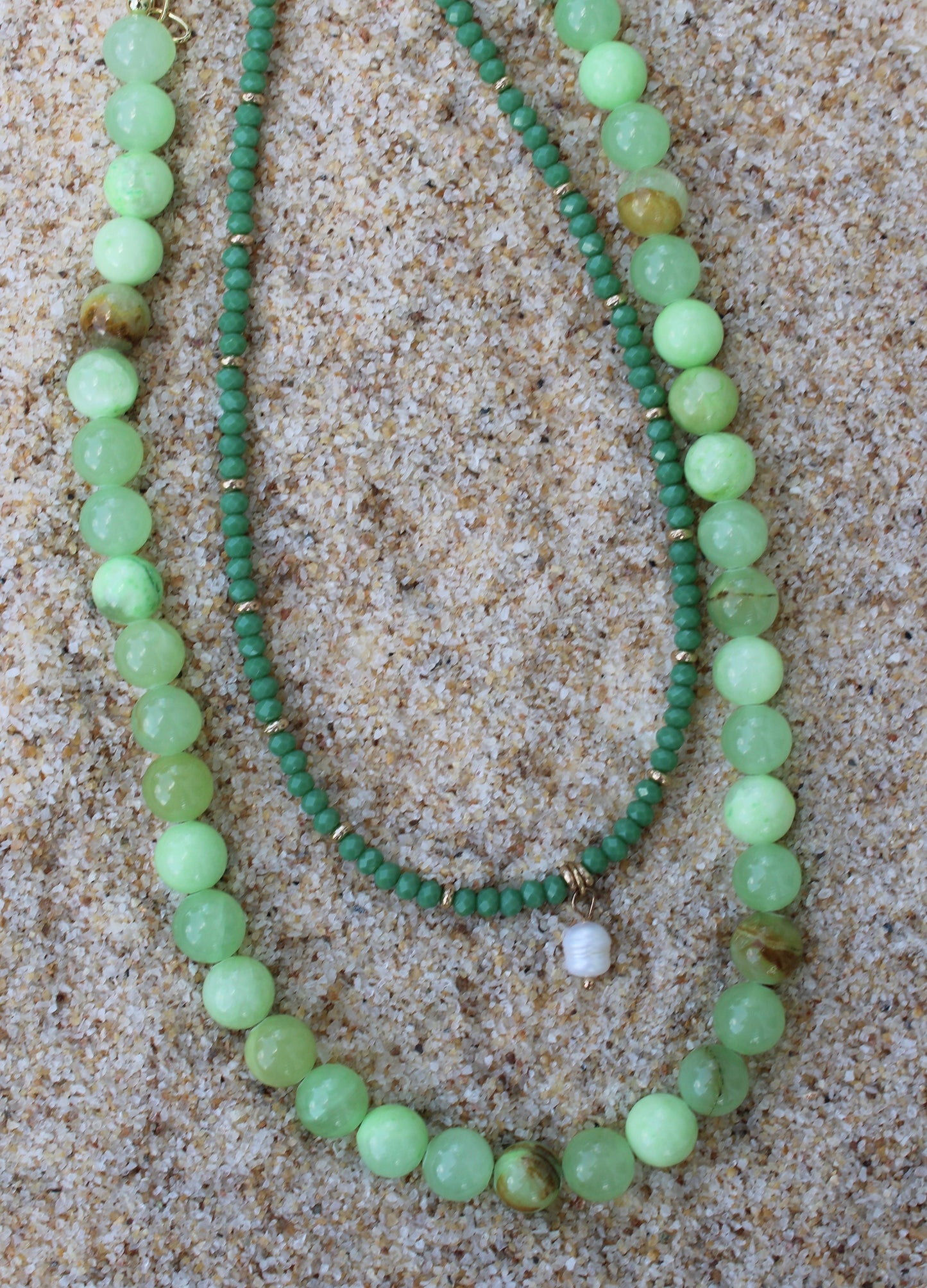 TUCK & CO Pistachio Cove Necklace
