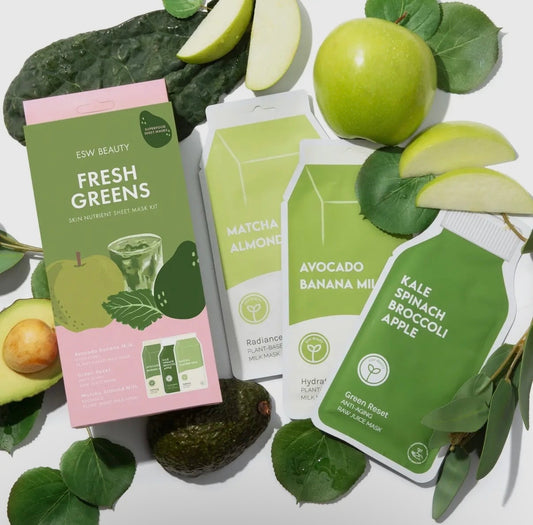 Fresh Greens ESW Sheet Mask With Trio Set