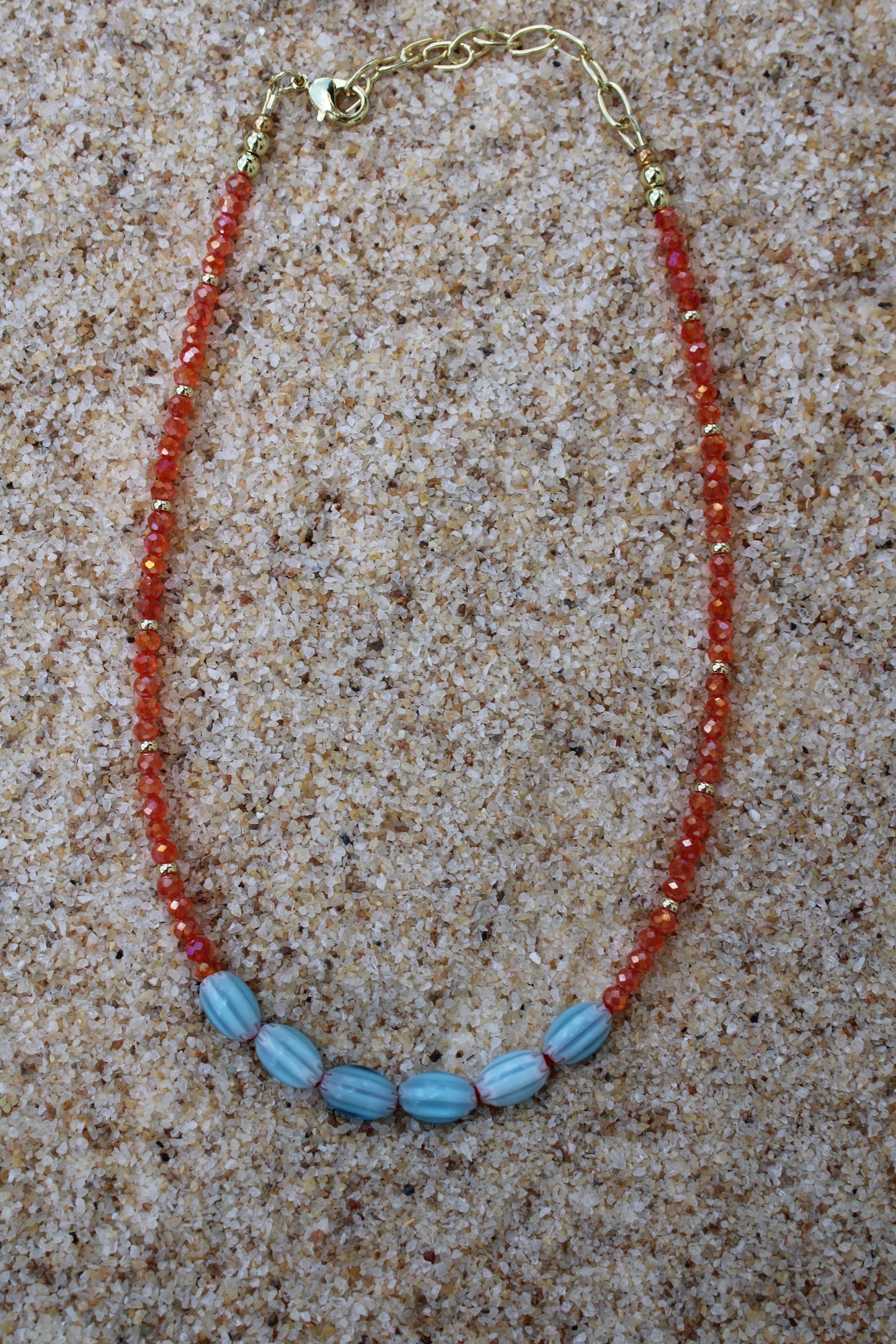 TUCK&CO Coral Current Stacker Necklace