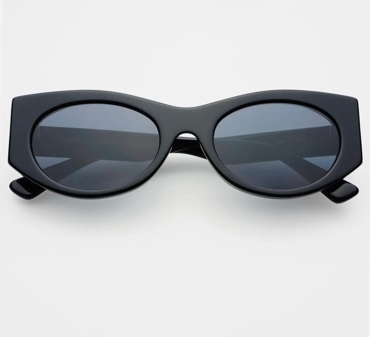 Aria Acetate Oval Sunglasses