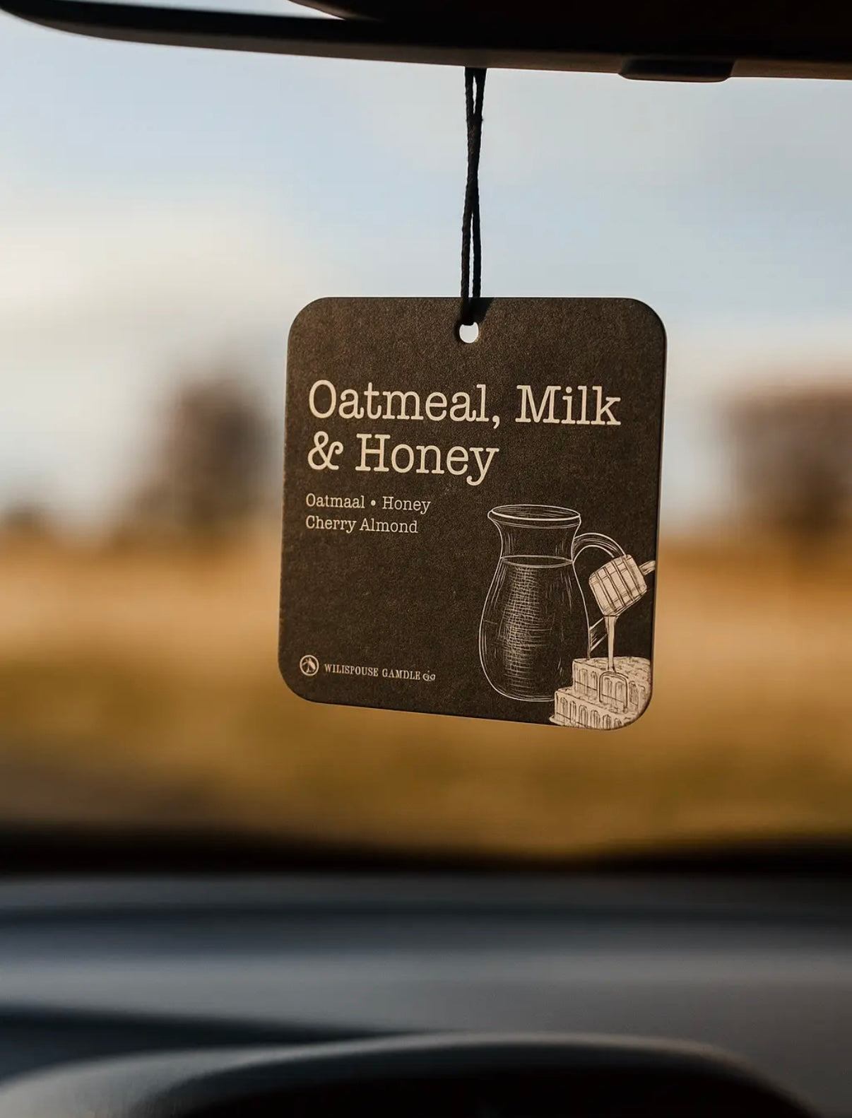 Oatmeal Milk & Honey Car Freshie