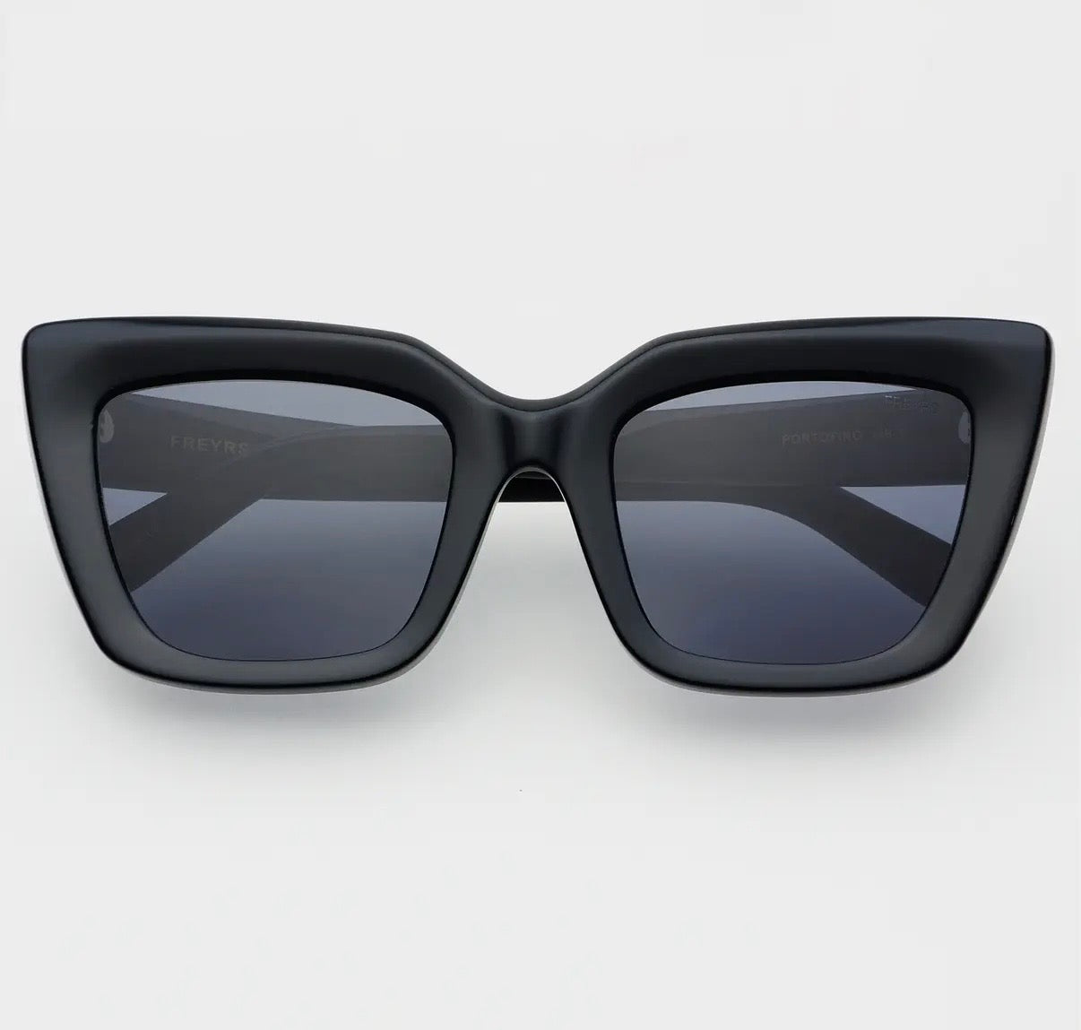 Portofino Acetate Oversized Cat Sunglasses