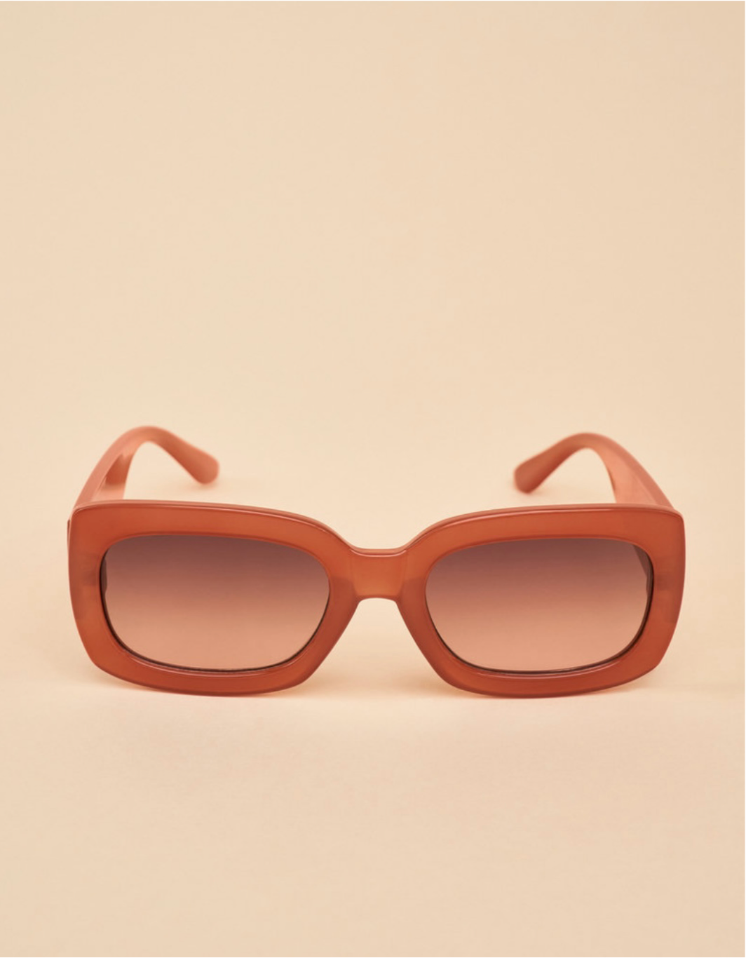 Powder Everlee Peach Sunglasses