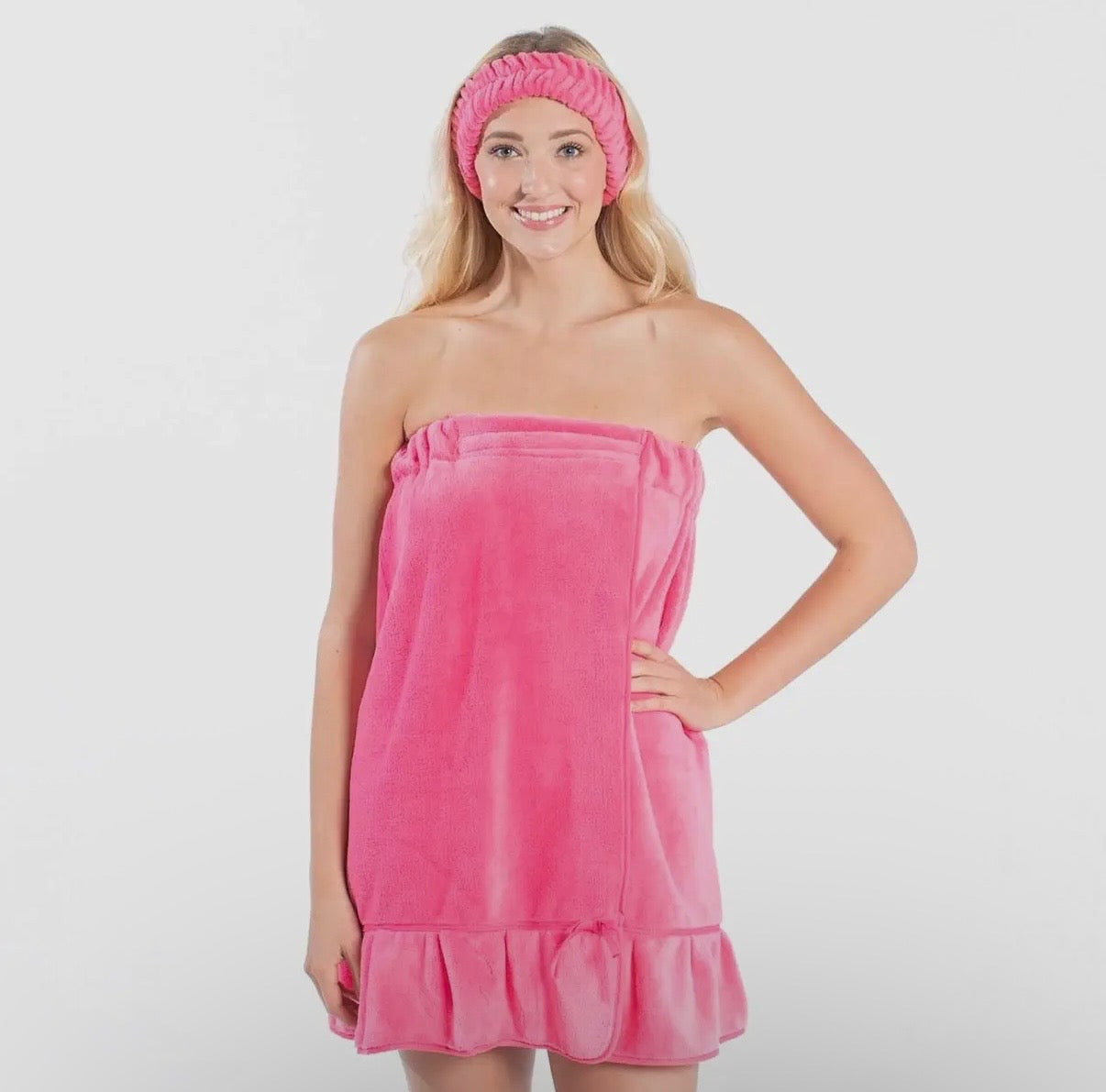 Hot Pink Spa Wrap