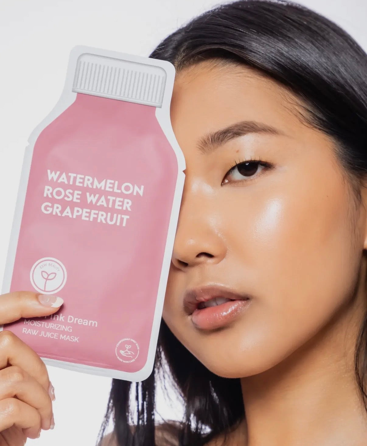 Watermelon Rose Water Grapefruit ESW Sheet Mask