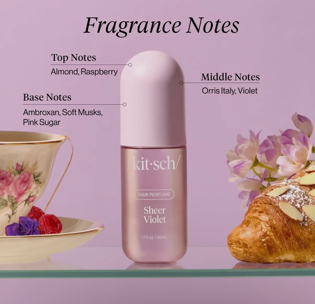 Sheer Violet Hair Perfume