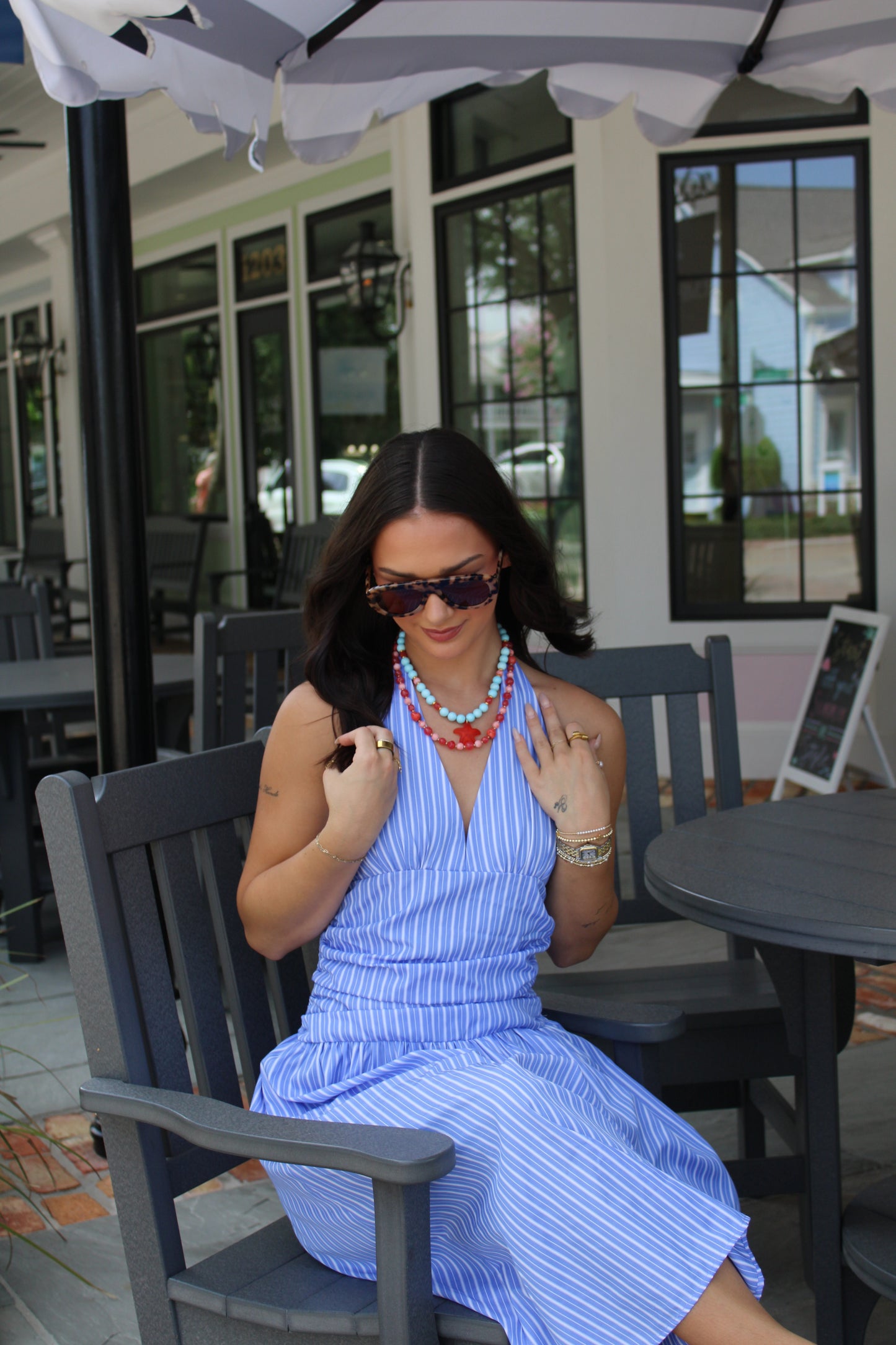 TUCK & CO Flamingo Coast Necklace