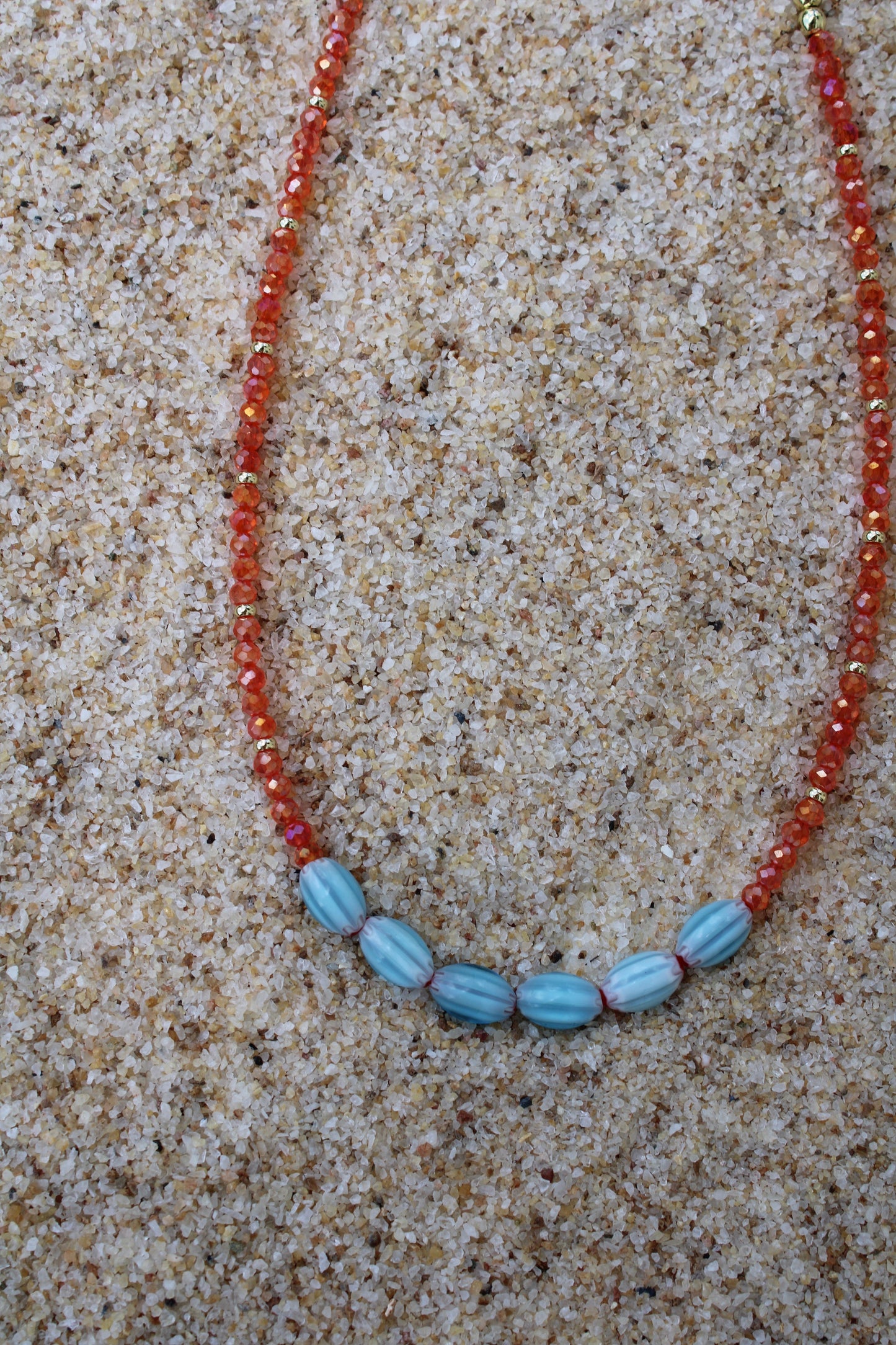 TUCK&CO Coral Current Stacker Necklace