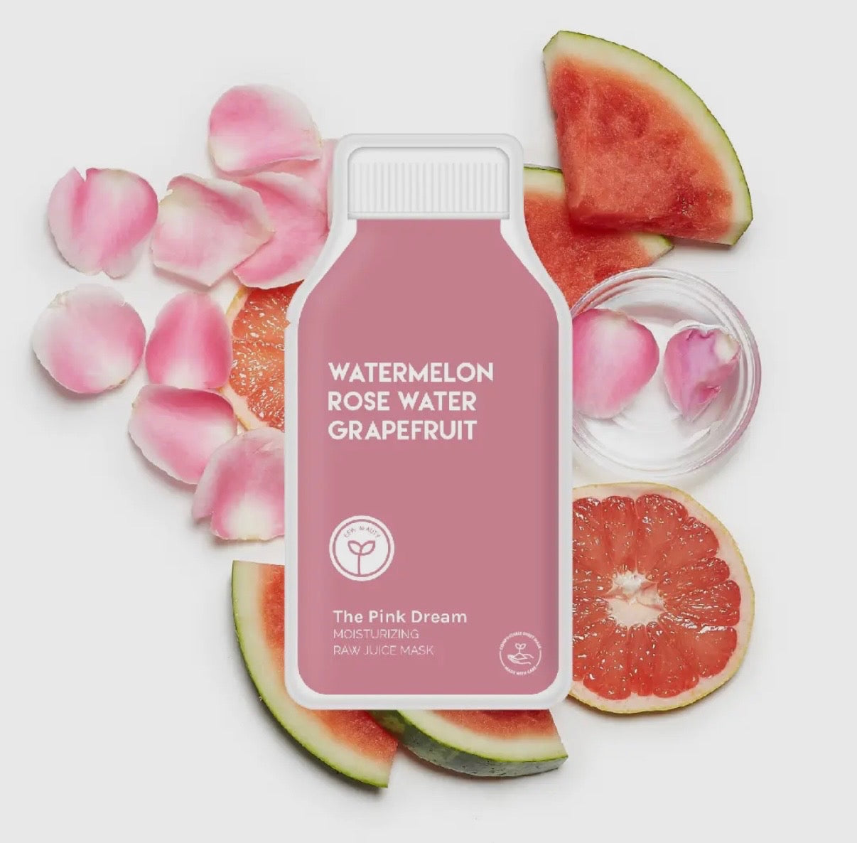 Watermelon Rose Water Grapefruit ESW Sheet Mask
