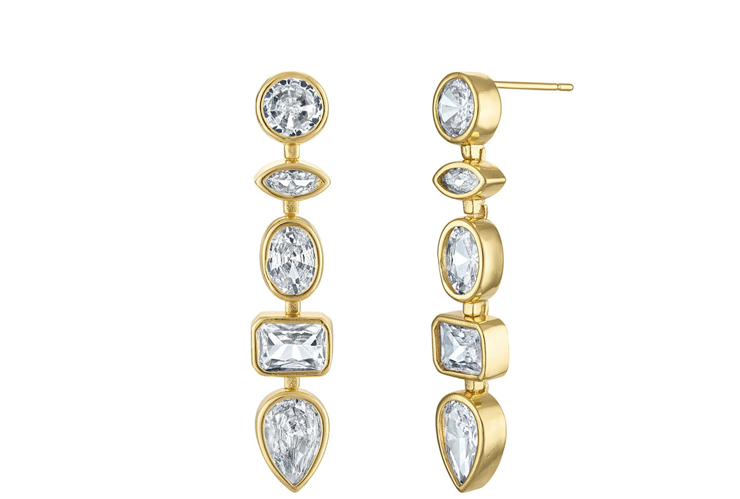 Marie Jewel Drop Earring