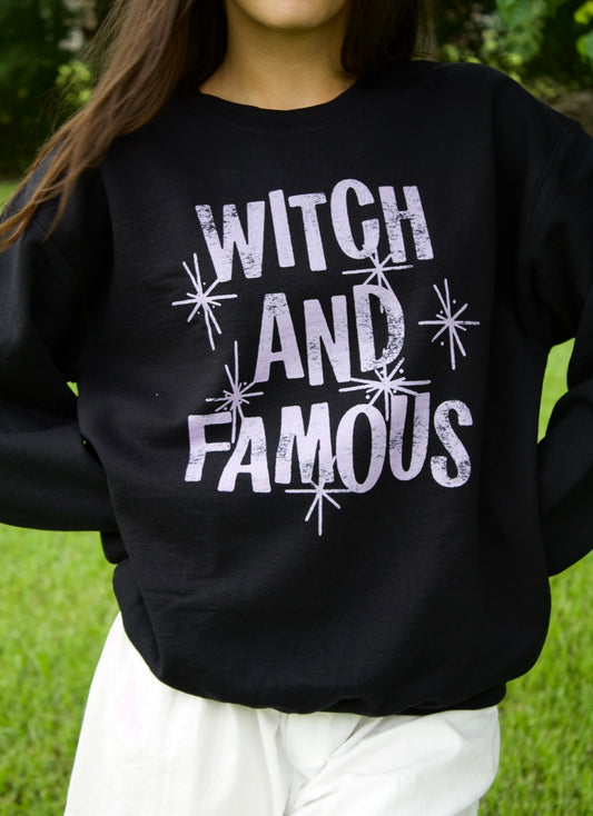 WITCH AND FAMOUS CREWNECK