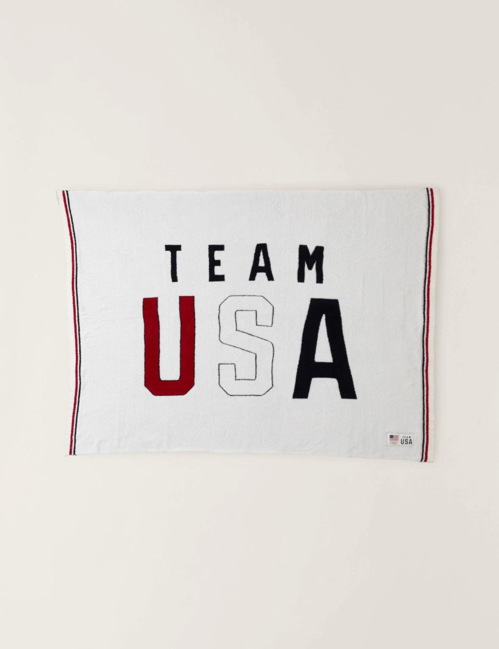 Barefoot Dreams CozyChic Team USA Multi Color Throw