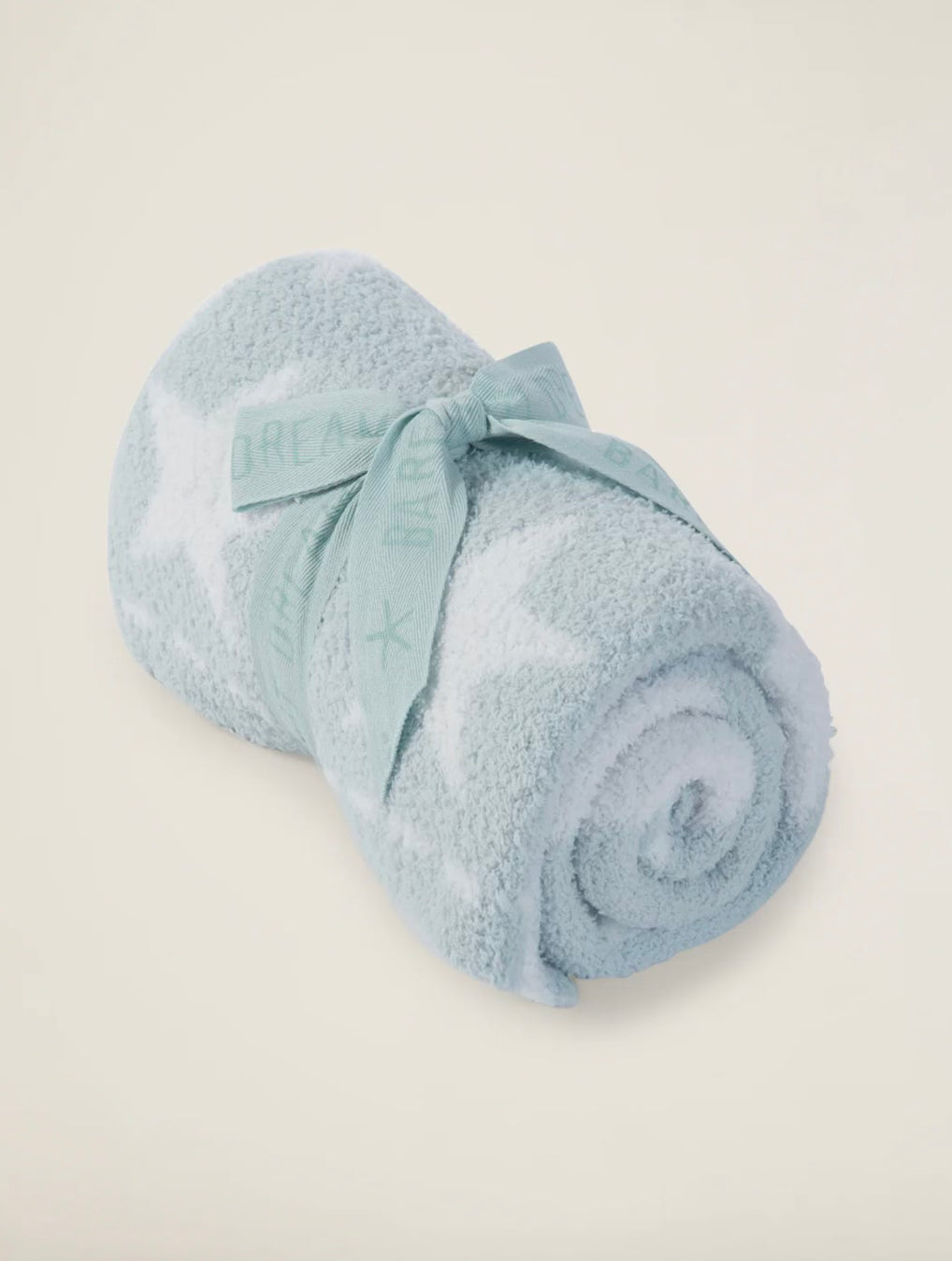 Barefoot Dreams CozyChic Blue Dream Receiving Baby Blanket