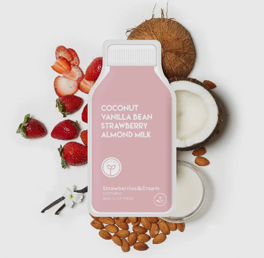 Strawberries & Cream Soothing Raw Juice Sheet Mask