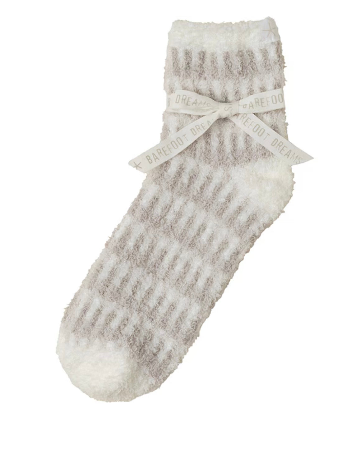 Barefoot Dreams Pearl Multi Stripe Geo Socks