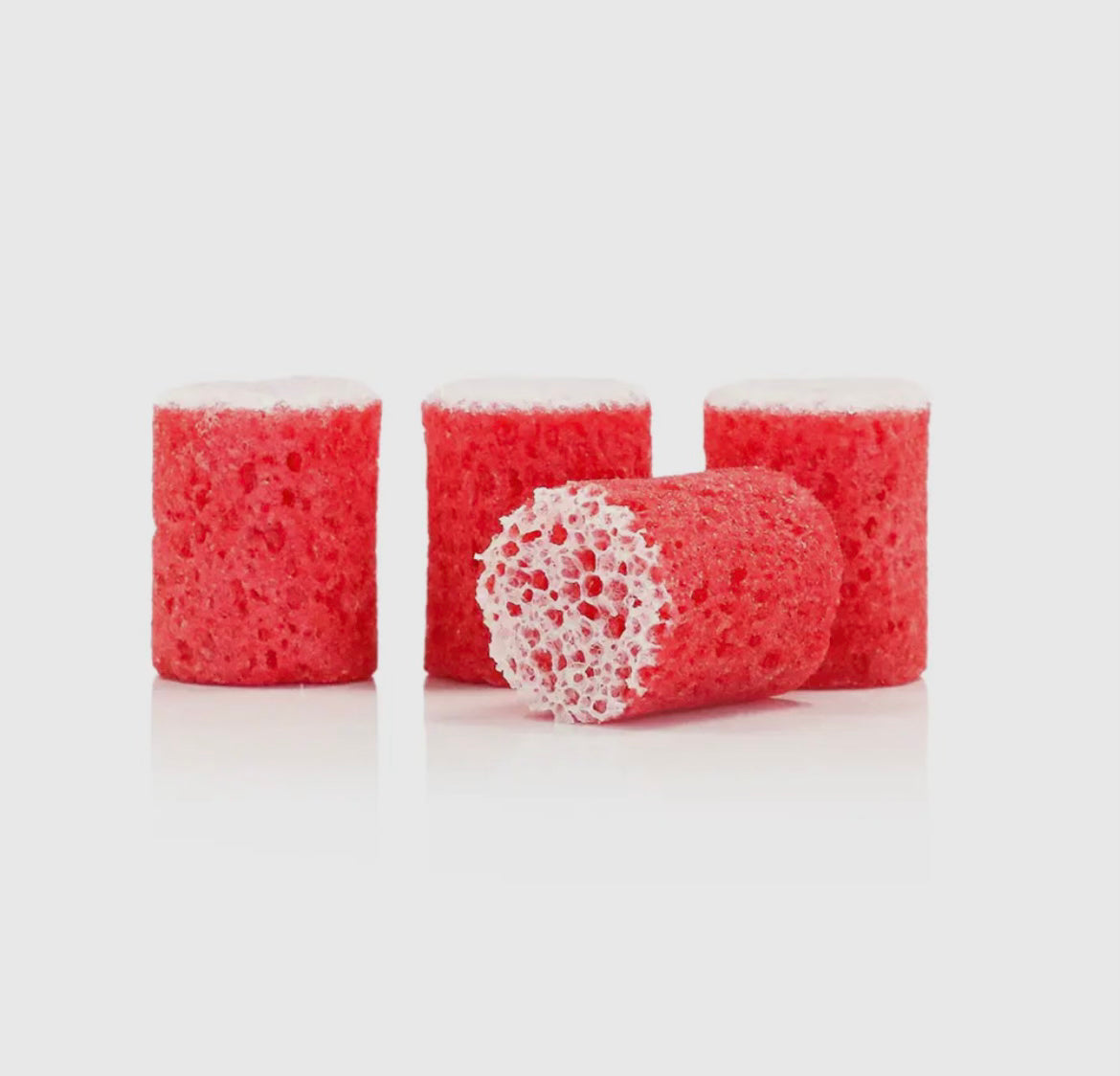 Spongelle Candy Cane Pedipop Buffer Bits