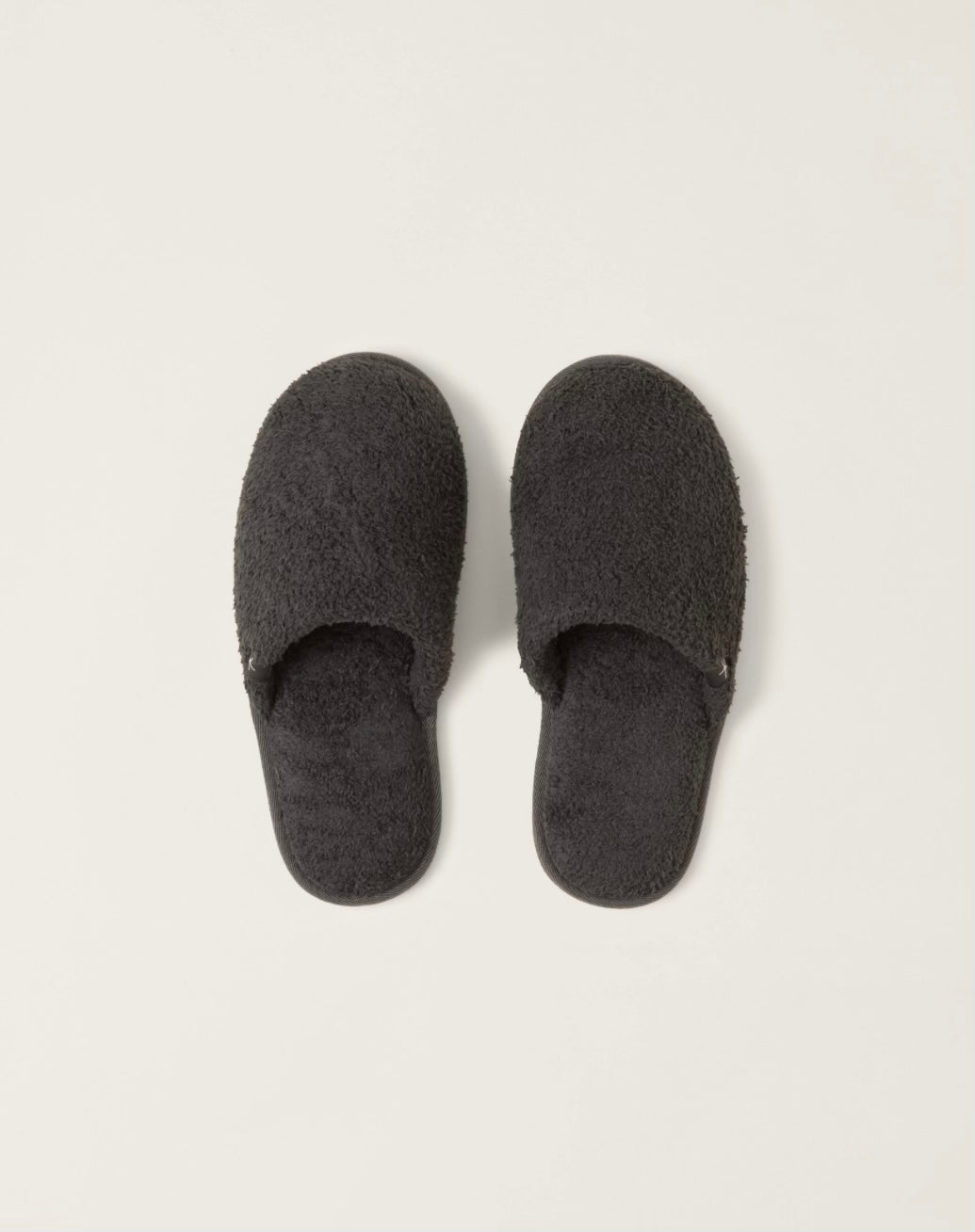 Barefoot Dreams CozyChic Carbon Unisex Slippers