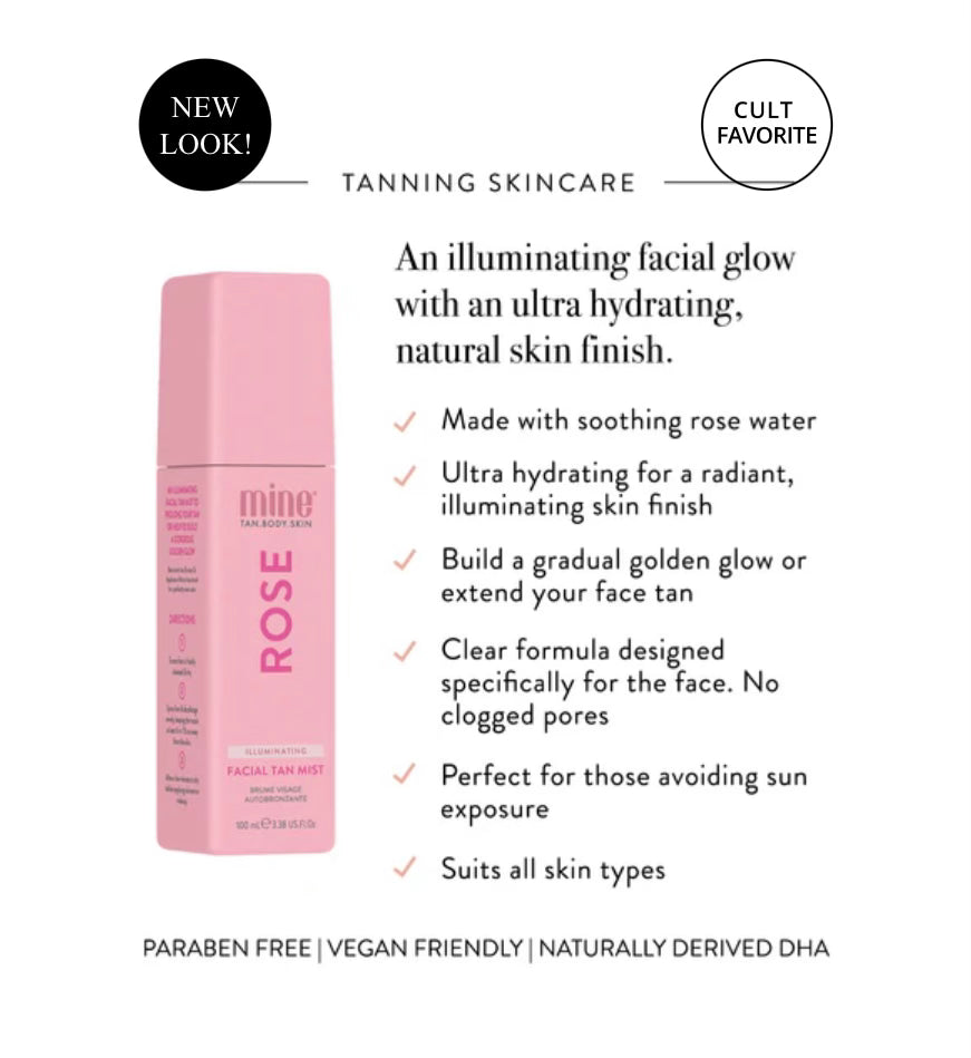 Rose Illuminating Facial Tan Mist