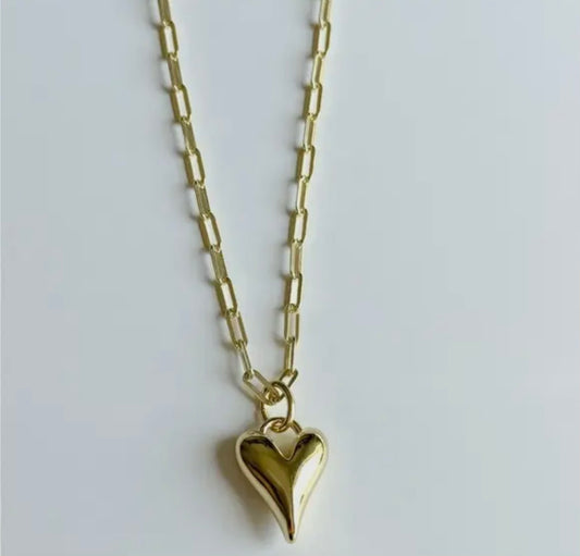 Mon Amour Necklace Gold