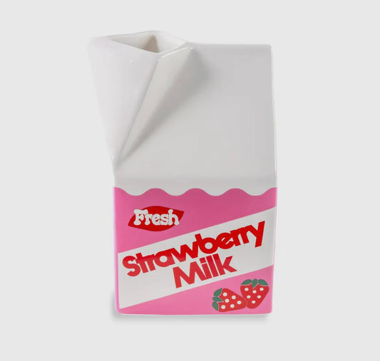 Strawberry Milk Flower Vase