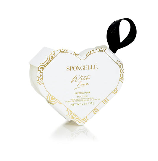 Spongelle With Love Heart Body Buffer