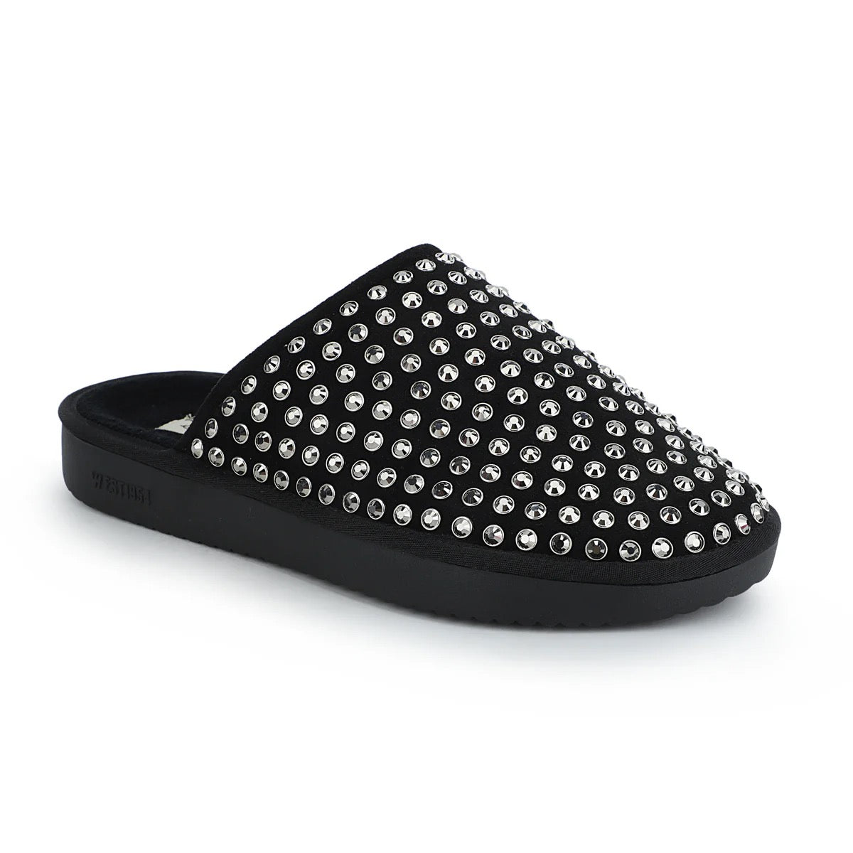 Vintage Havana Mellow Black Diamond Detail Slippers