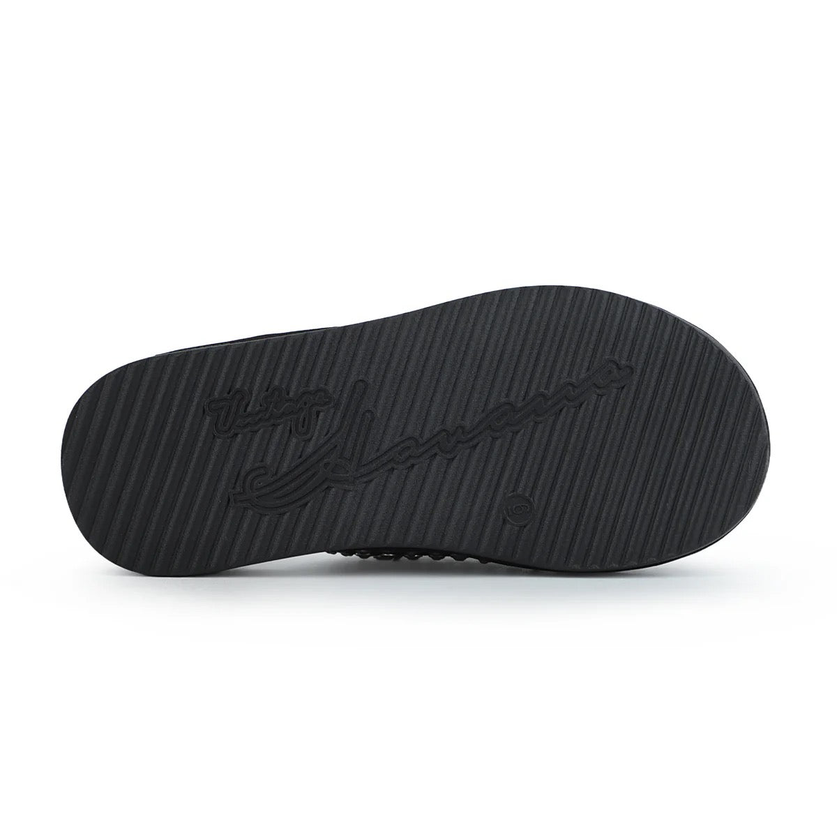 Vintage Havana Mellow Black Diamond Detail Slippers