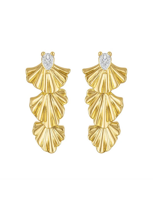 DREW DROP FAN EARRING