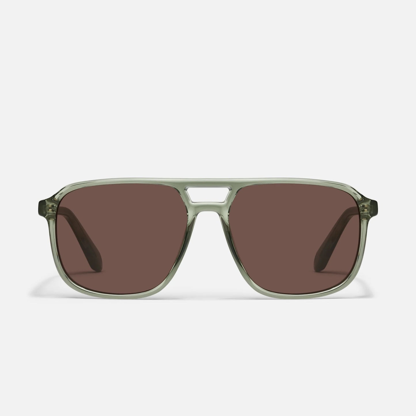 QUAY ON THE FLY MOSS SUNGLASSES