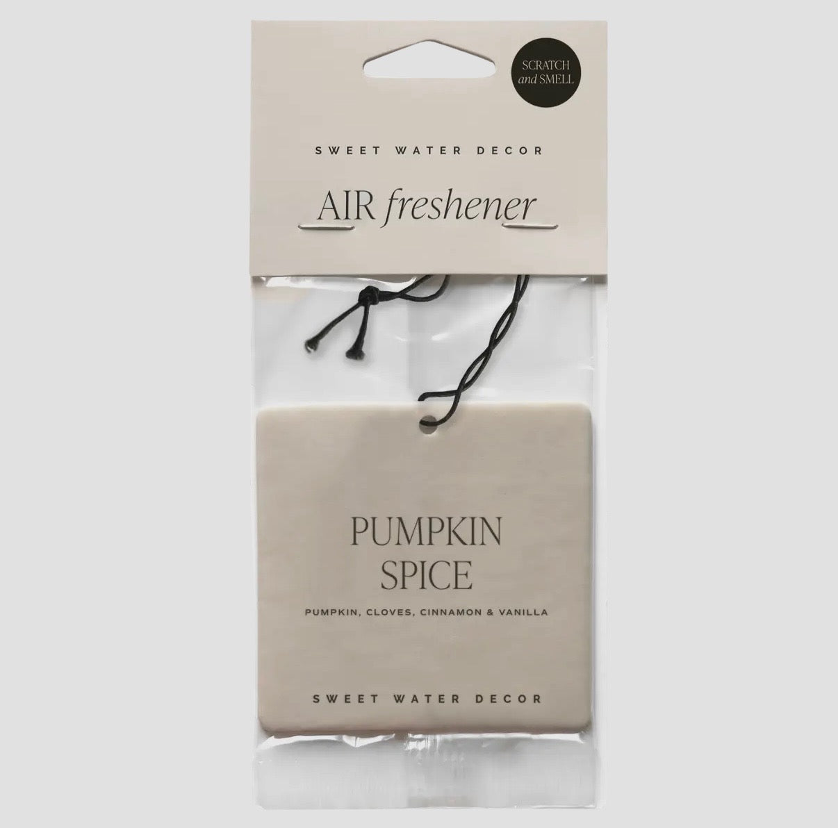 PUMPKIN SPICE HANGING AIR FRESHENER