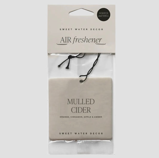 MULLED CIDER HANGING AIR FRESHENER