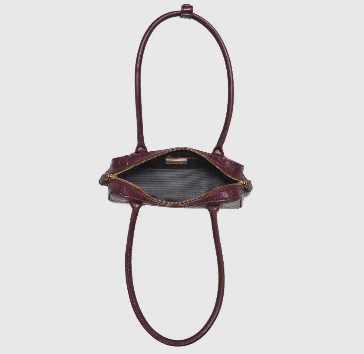 BURGUNDY LOLA SHOULDER BAG