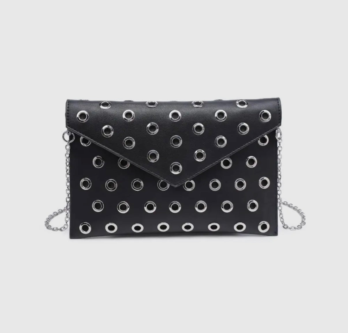 BLACK RAMONA POUCH BAG