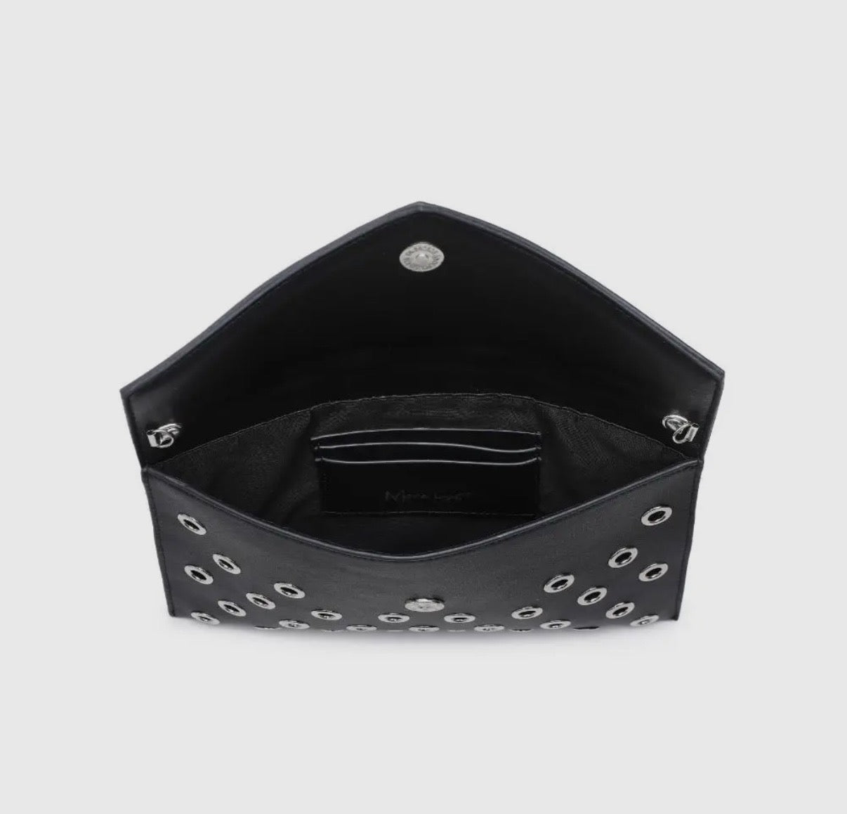 BLACK RAMONA POUCH BAG