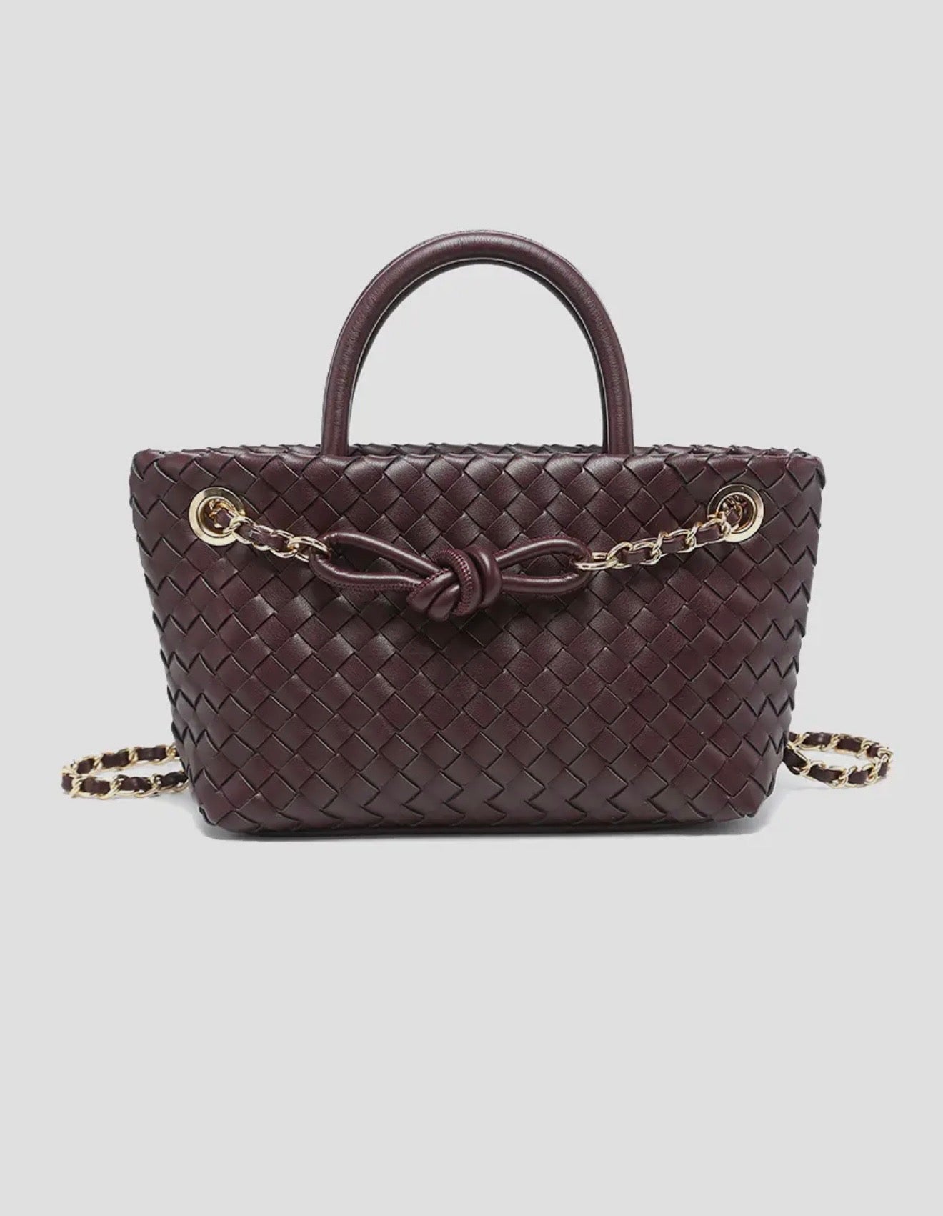 SANGRIA FALLON WOVEN SACHET BAG