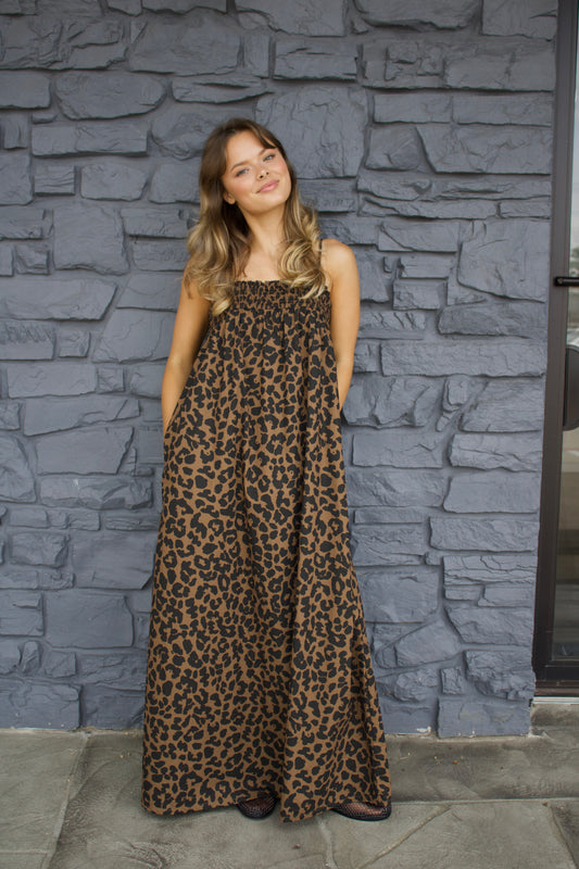 Leopard Maxi Dress