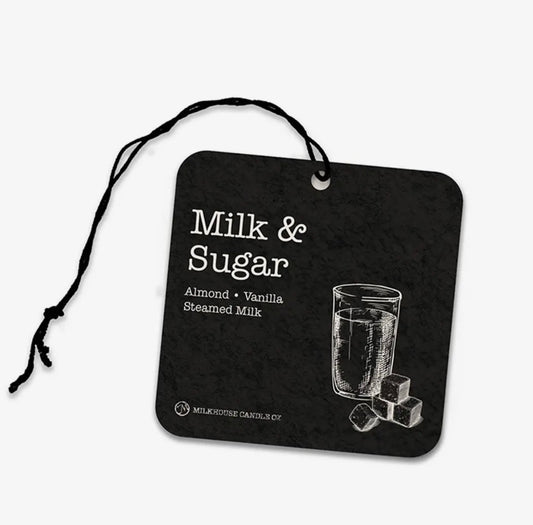 Milk & Sugar Car Freshner