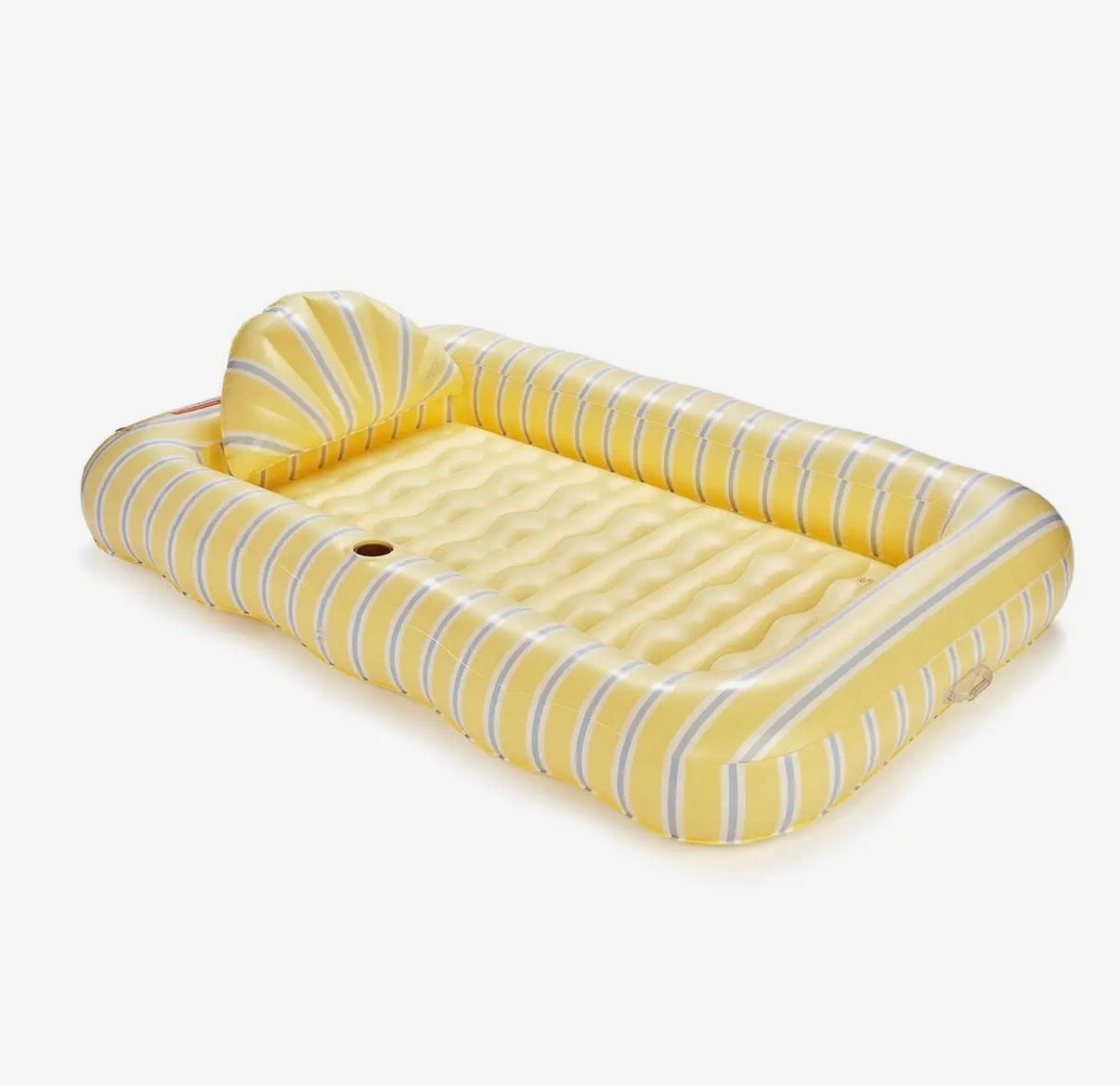 FUNBOY Yellow Tanning Pool Lounger