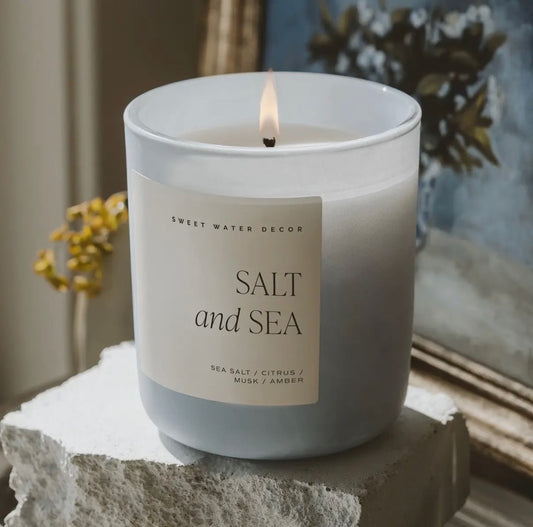 Salt And Sea 15OZ Soy Candle