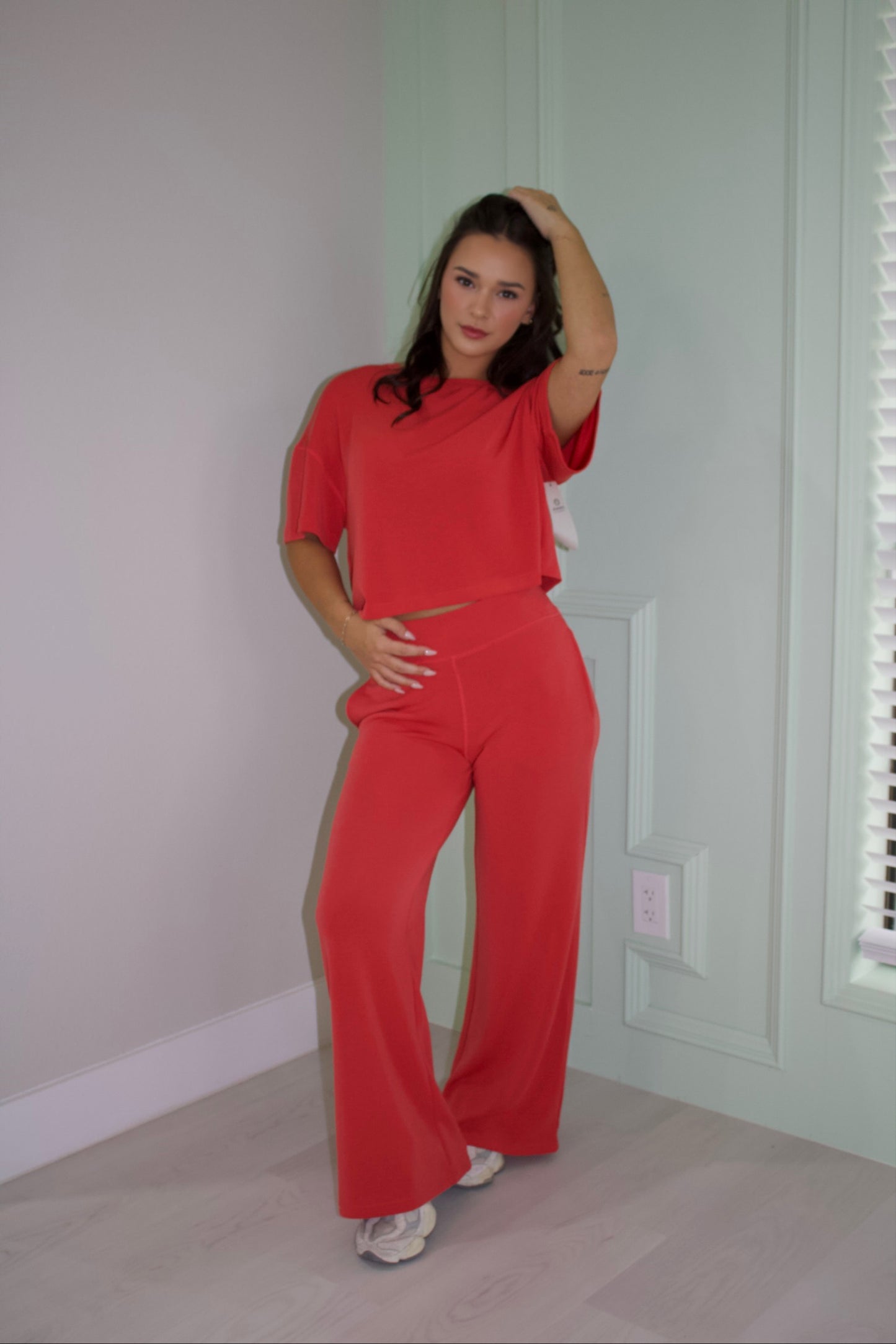 Brick Scuba Tee & Pants Set