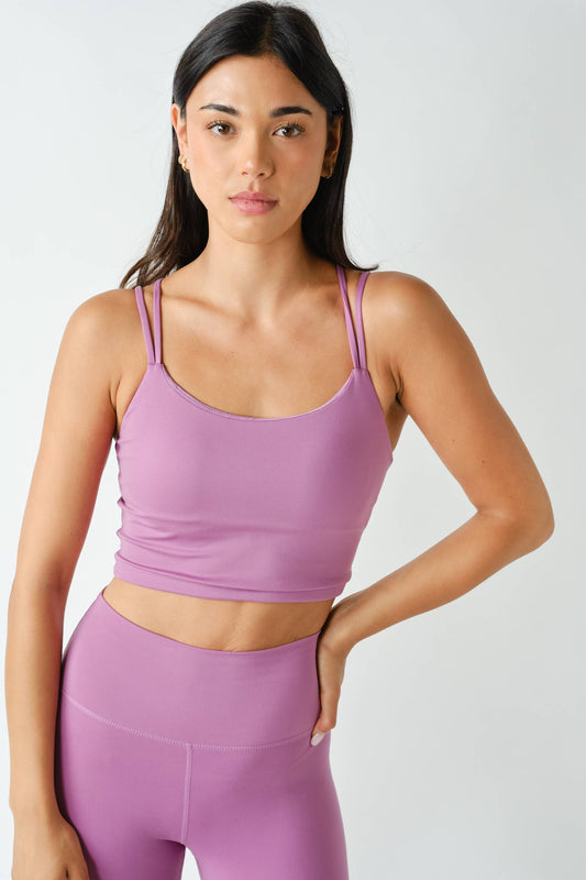 MULLBERRY VENICE CLOUD LIGHT TANK & LEGGINGS SET