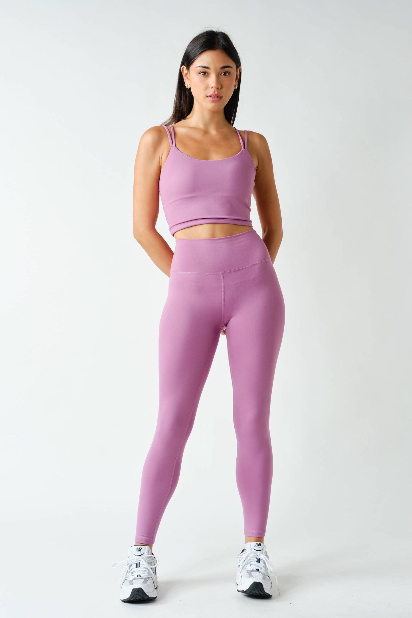 MULLBERRY VENICE CLOUD LIGHT TANK & LEGGINGS SET